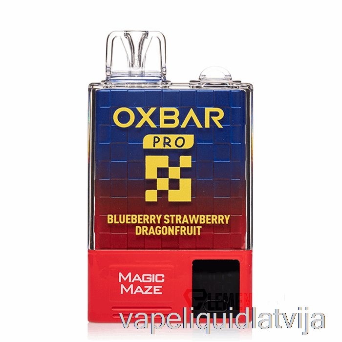 Oxbar Magic Labirints Pro 10000 Vienreizējās Lietošanas Melleņu Zemeņu Dragonfruit Vape šķidrums